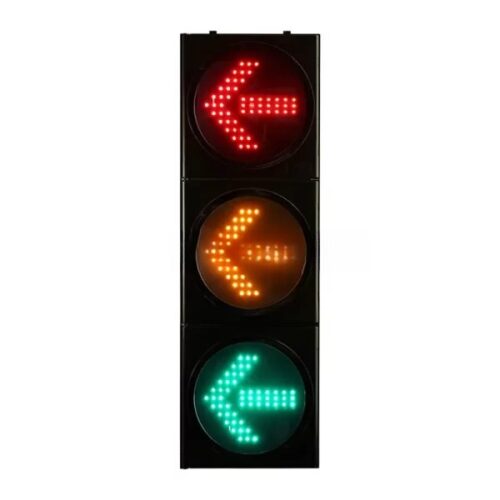 Clear Lens RYG Arrow LED Traffic Light