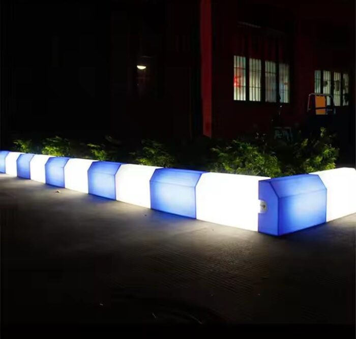 LED Light Plastic Curb Stone - Image 2