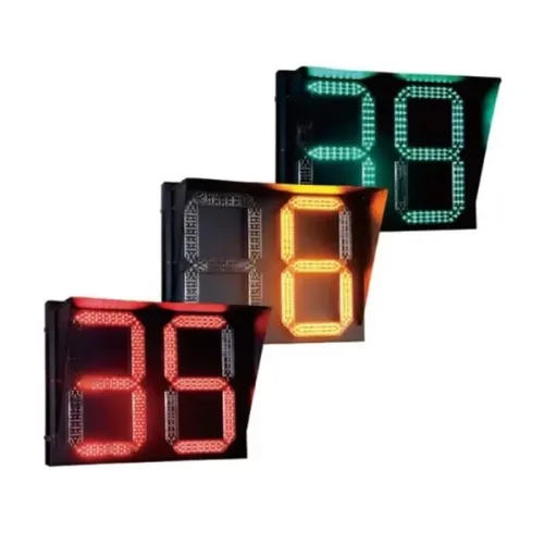 Tri-color Two-digits Traffic Light Timer