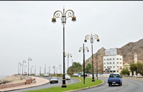 Road Lighting Fancy Poles