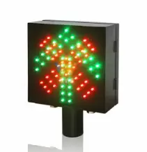 New design 200mm toll station stop go traffic signal light