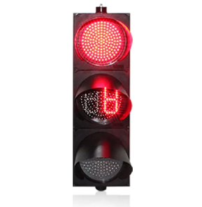 300mm double 8 countdown timer red yellow green traffic light