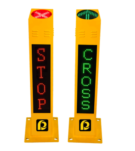 Pedestrian Crossing Voice Prompt Pole