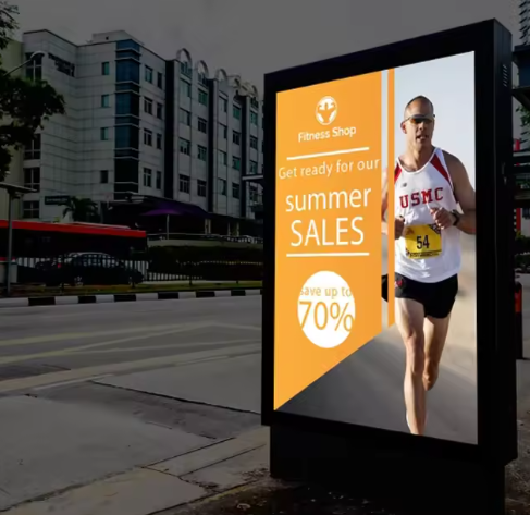 Advertisement Backlit LED Banner