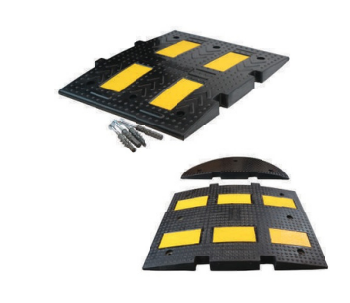 RUBBER SPEED BUMP 50 x 50 x 4.5 cm