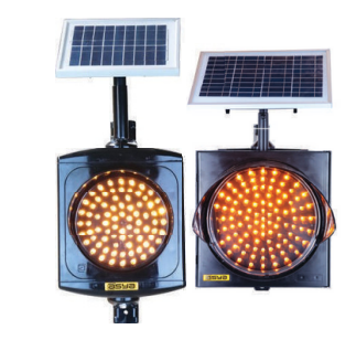 200mm SOLAR FLASHER WITH LEDs