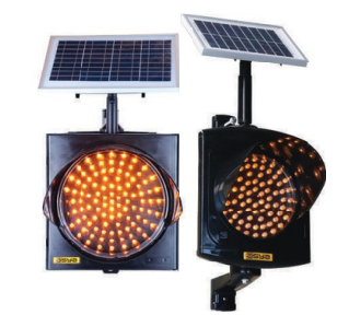300mm SOLAR FLASHER WITH LEDS