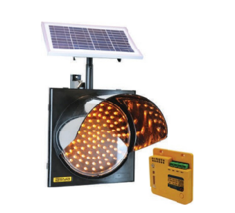 300 mm Solar Powered GPS Synchronized Flasher with LEDs