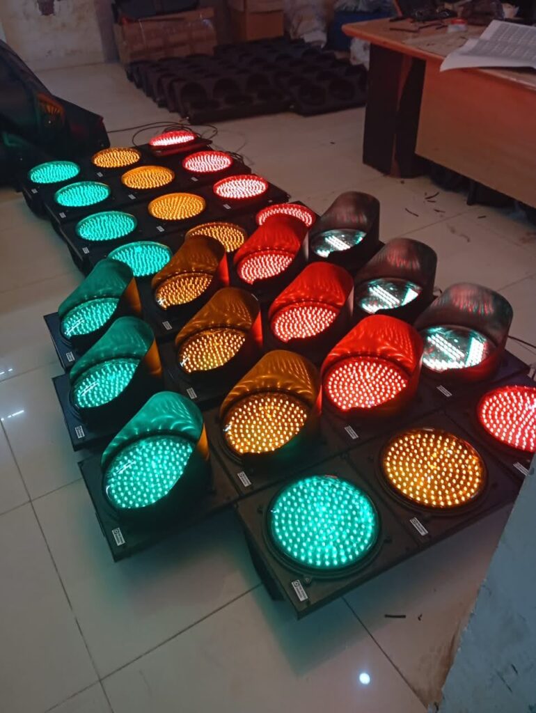 traffic lights in Pakistan